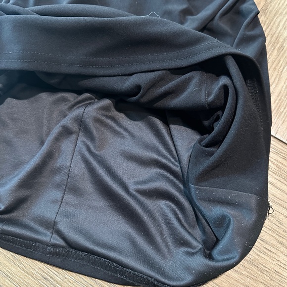 Zara Black Long Sleeve Ruched Mini Dress Size XS - Picture 11 of 11